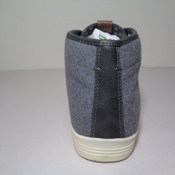 Ben Sherman Size 9.5 M PAYTON Gray Wool New Boots